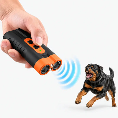 Dual-Head Ultrasonic Anti Barking Dog Device