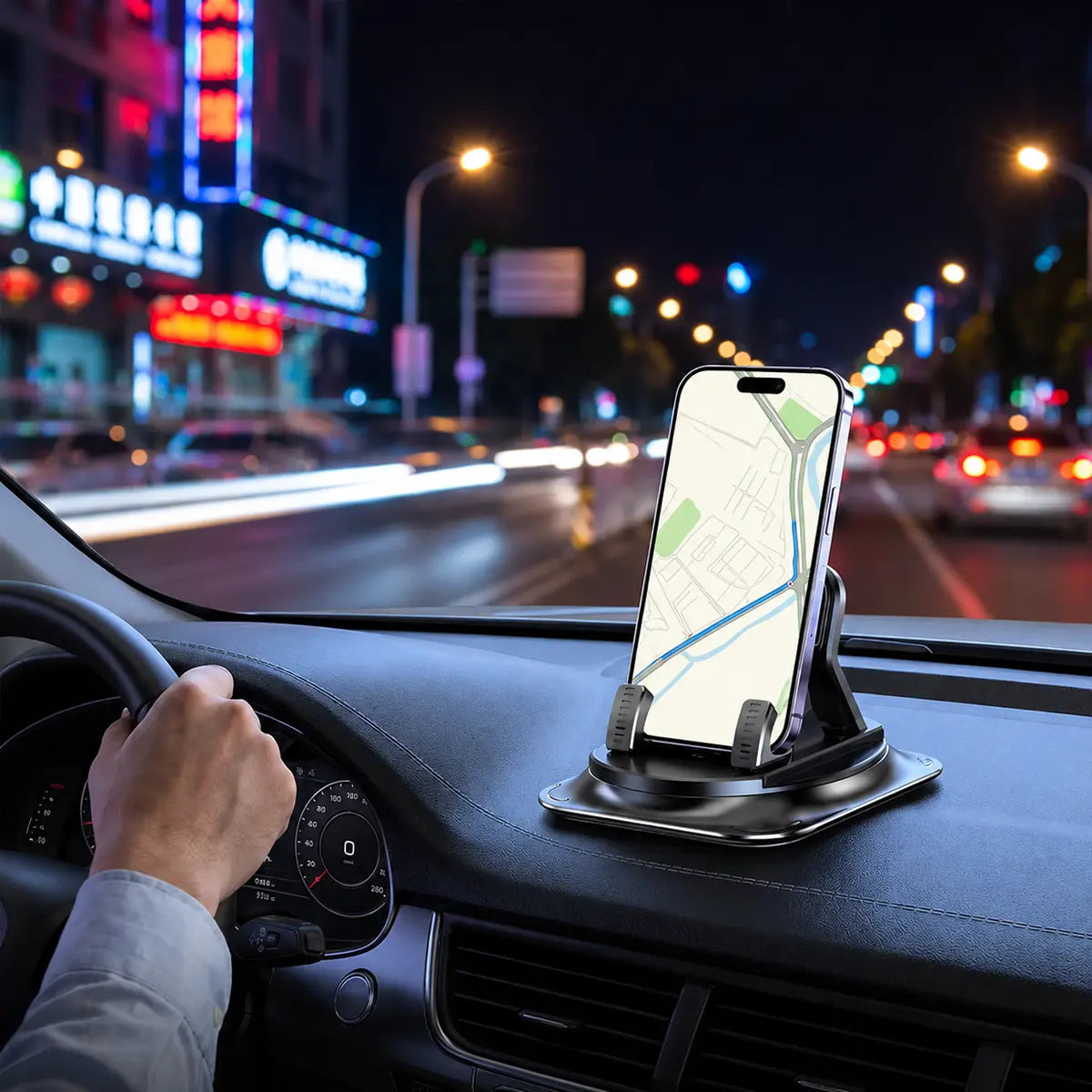 The car phone holder designed to actually stay put