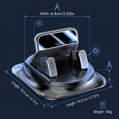 The car phone holder designed to actually stay put