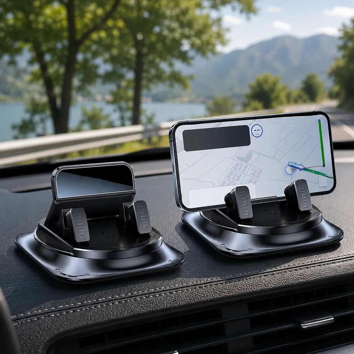 The car phone holder designed to actually stay put