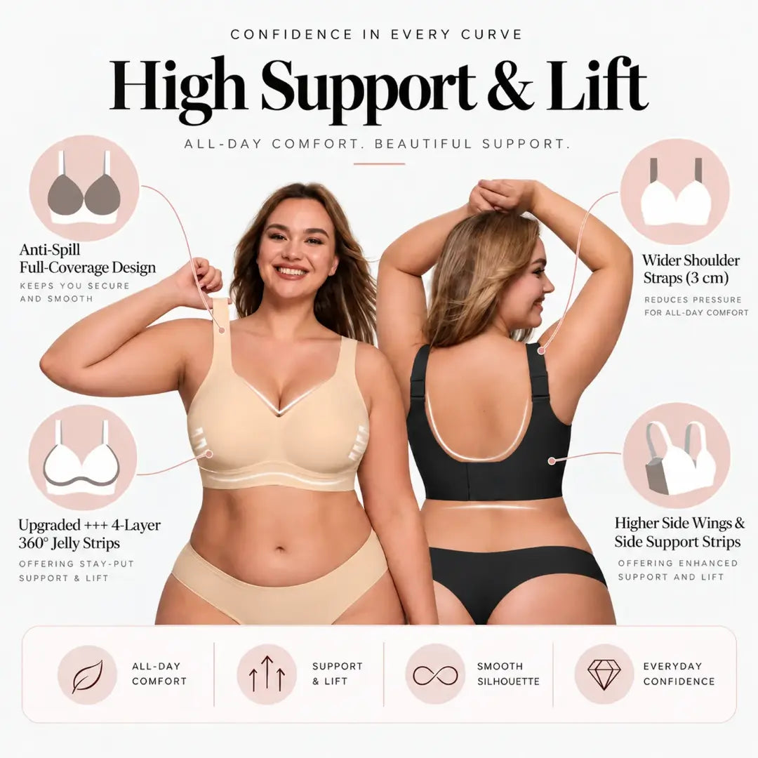 Softhold Wireless Comfort Jelly Bra